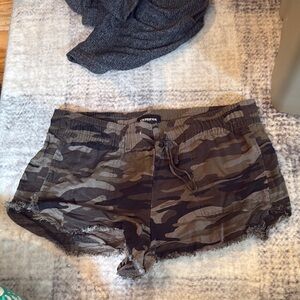 Express Women's Camouflage Shorts